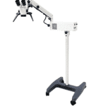 Microscopio quirurgico basico simple Viewligth con manerales con zoom y base de pido en H OMS-200-326