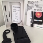 Adaptador Welch Allyn para IPhone 4s en plástico resistente para adpatarlo a un Oftalmoscopio Ocular etc.-924