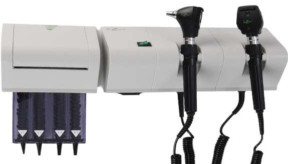 EZ-EOTO-7200 Oftalmoscopio y Otoscopio de 3.5 V. Ezer en Unidad para pared -0