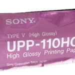 UPP-110HG   papel termico SONY para ultrasonido b/n caja con 10 Rollos-0