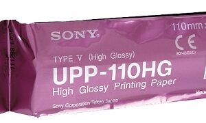 UPP-110HG papel termico SONY para ultrasonido b/n caja con 10 Rollos-0