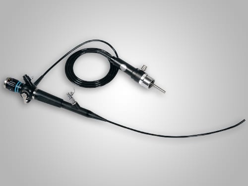 Fibro Histeroscopio 5 mm con canal de isntrumentos requiere fuente de luz fria-0