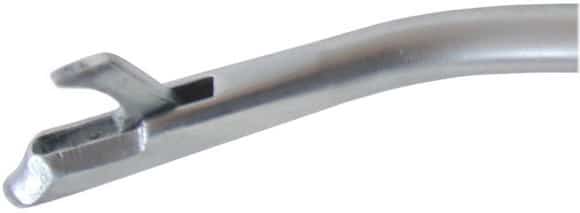 G1021 Pinza de corte para Artroscopia 1.5 mm, tipo canastilla, leve curva a la izquierda; Hawk.-0