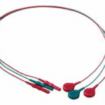 ELE350 Electrodo para electromiografia EMG, Set de rojo y verde uno de cada uno Laborie-0