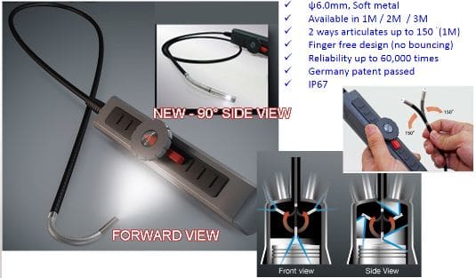 Video Endoscopio Industrial Inalámbrico G 61-2377