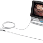 UTV-100 Sistema de Imagen de calidad HD para uso con Ureteroscopio reusable MDH  incluye pantalla y video procesador con salida de video a segunda pantalla HD no incluida-3367