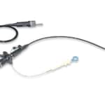BBF-4 FibroBroncoscopio diagnostico, diametro externo de  4.0 mm de diametro, 600 mm de longitud SIN canal de instrumentos incluye fuente de Luz LED portable estuche y probador de fugas -2984